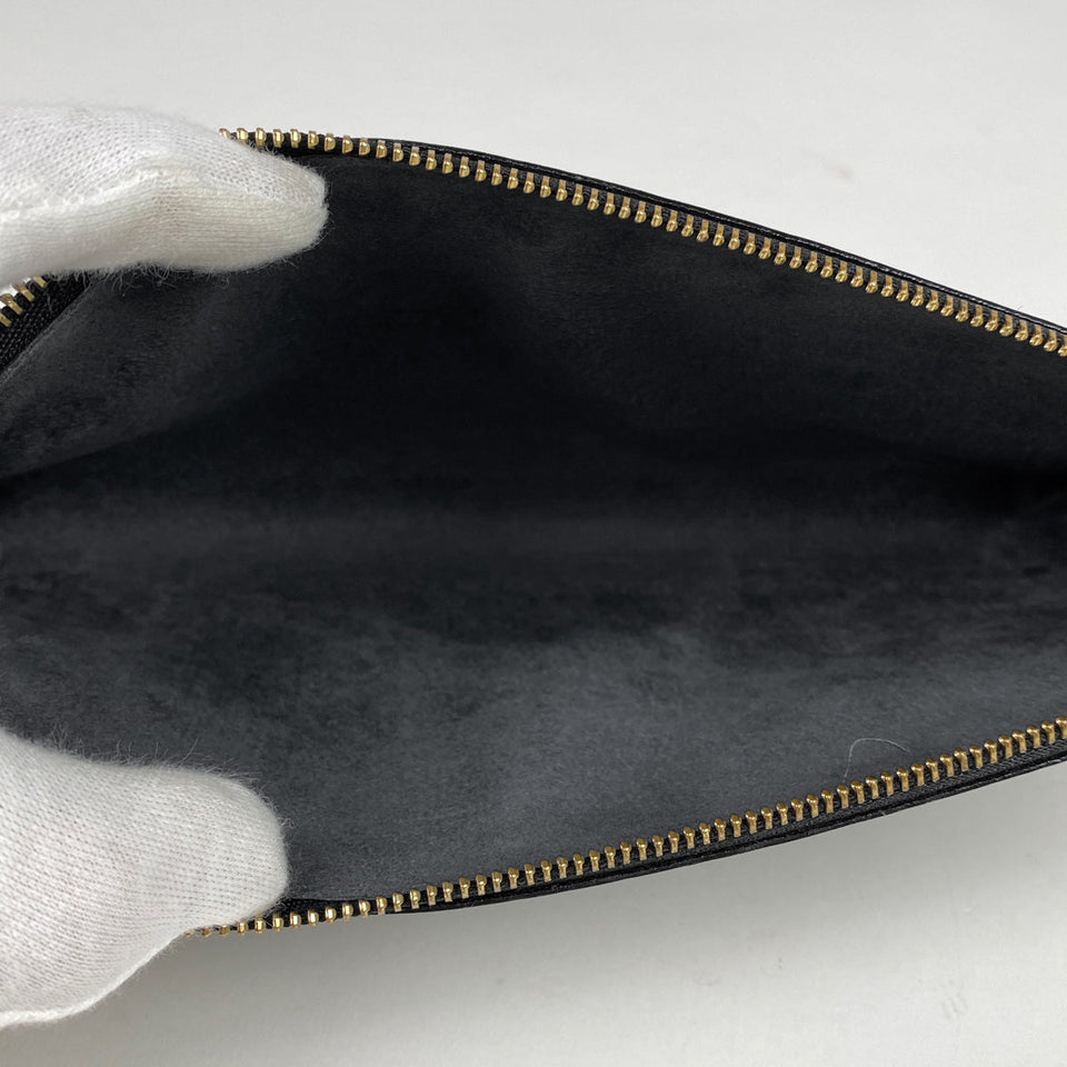 Louis Vuitton Pochette Accessoires Handbag Accessory Pouch Epi Noir
