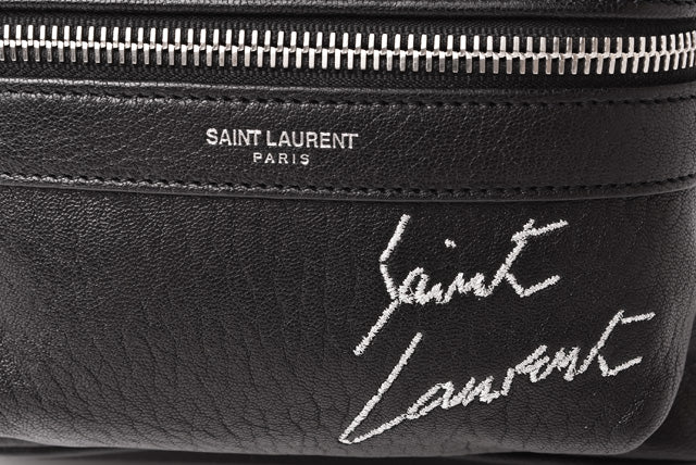 Saint Laurent- Backpack Rucksack Mini Leather Black