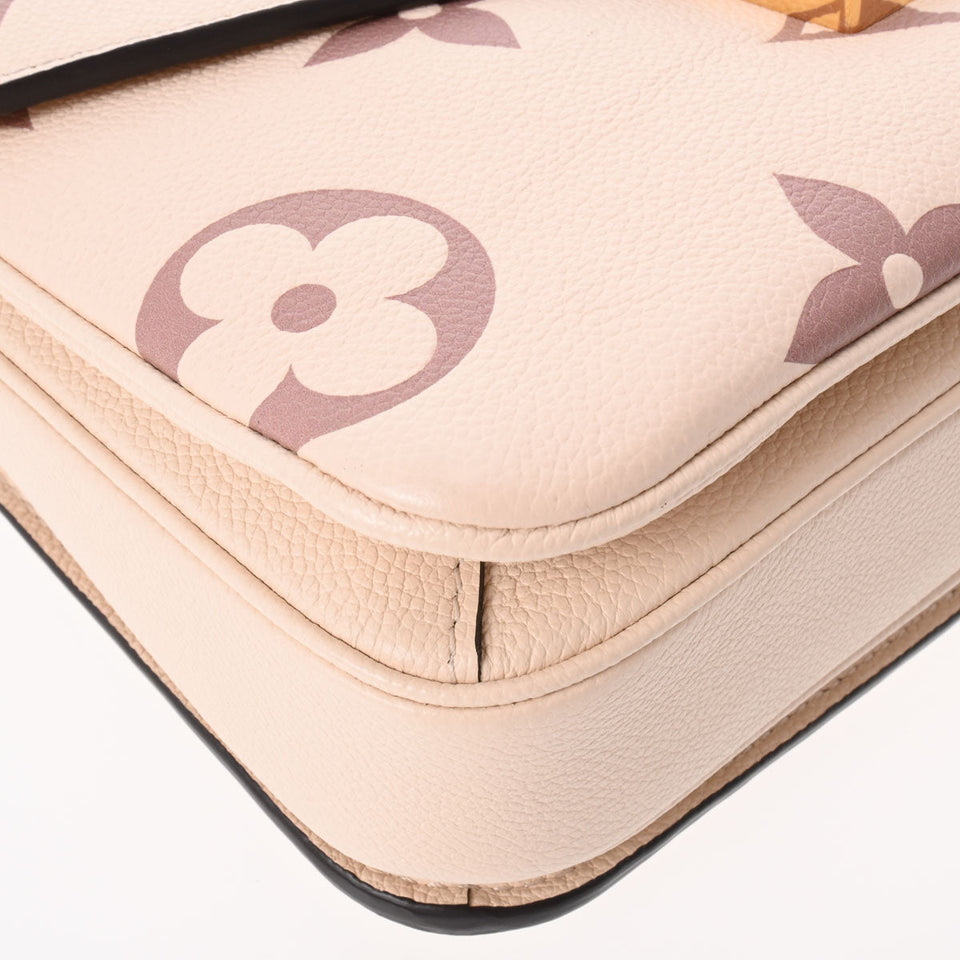 Louis Vuitton Monogram Emplant Pochette Metis MM Claim Bois De Rose