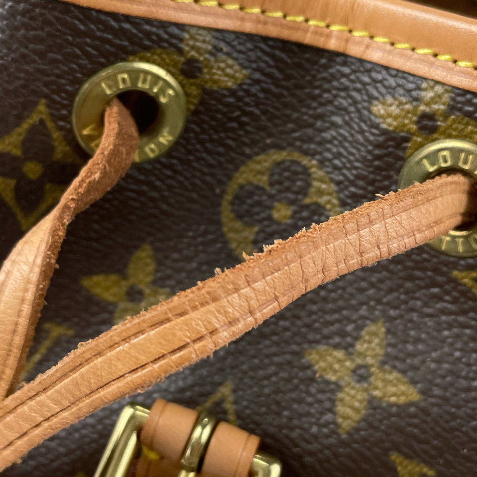 Louis Vuitton Montsouris Backpack Daypack Rucksack Monogram Brown