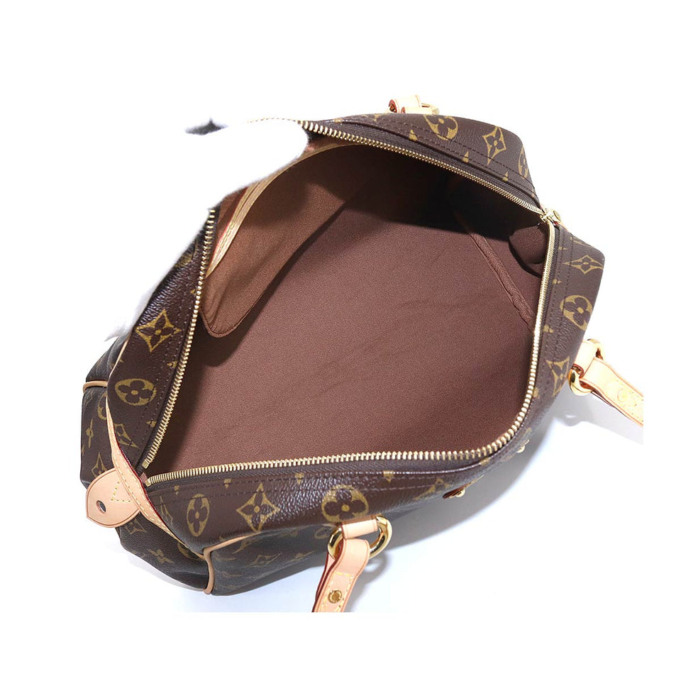 Louis Vuitton Monogram Montorgueil PM Hand Bag Brown