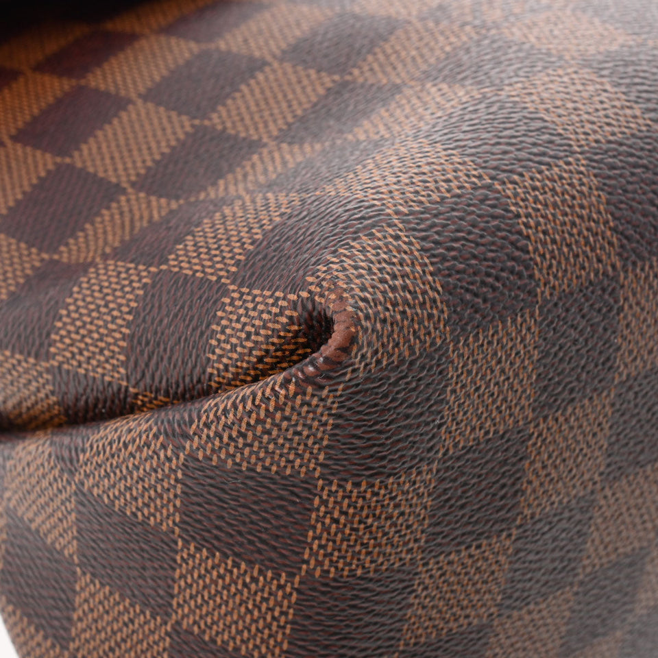 Louis Vuitton Damier Bobour MM Scarlet Damier Canvas 2way Bag A Rank