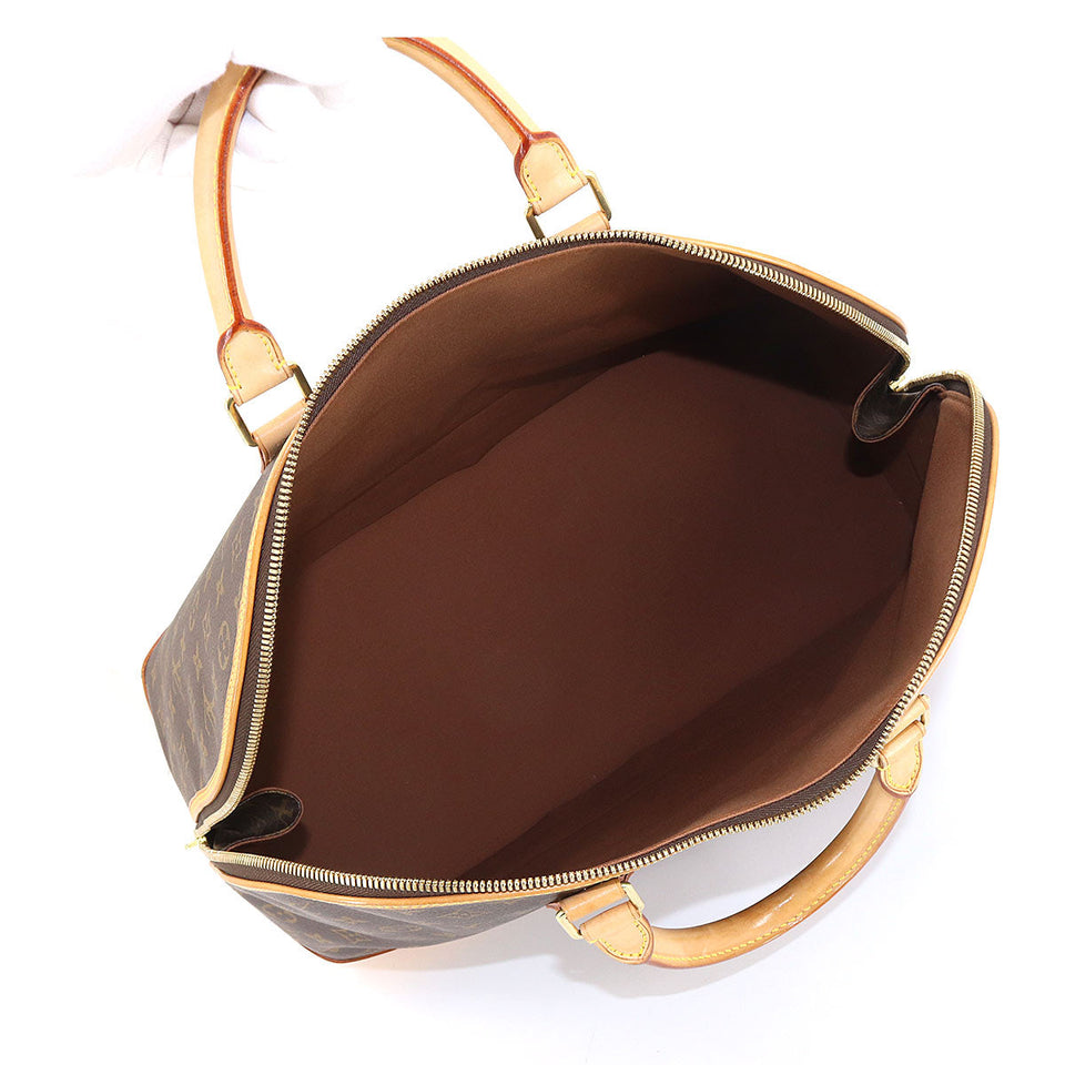 Louis Vuitton Monogram Alma Voyage MM Boston Bag Brown