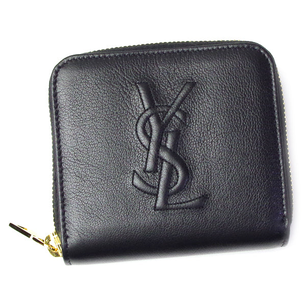 Saint Laurent- Leather Bifold Wallet