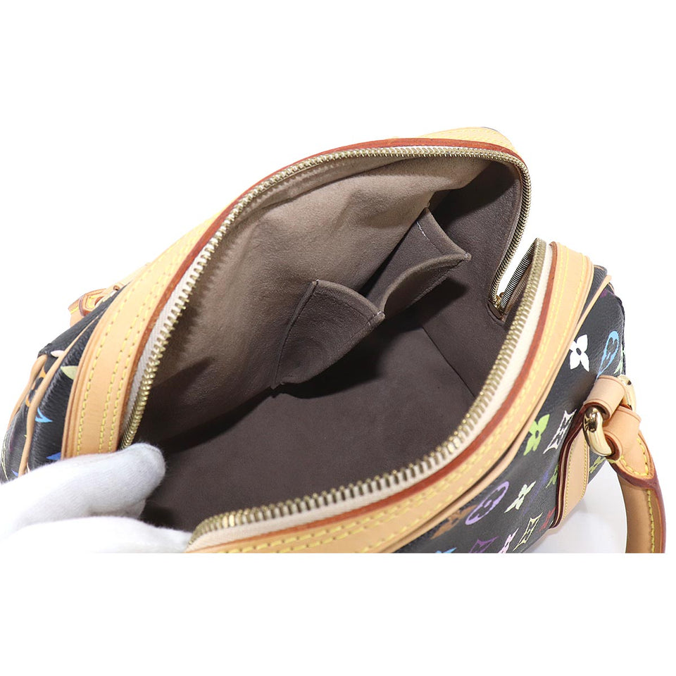 Louis Vuitton Monogram Multicolor Priscilla Hand Bag Noir