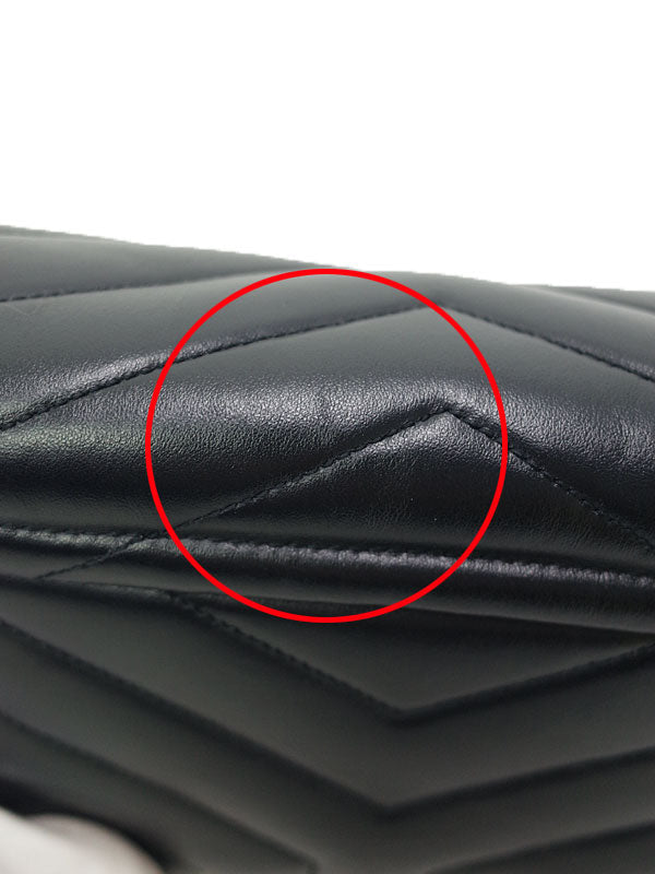 Saint Laurent- Monogram Toy Bag Shoulder Bag Black