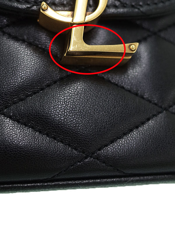 Saint Laurent- Paris June Box Bag Shoulder Bag Black