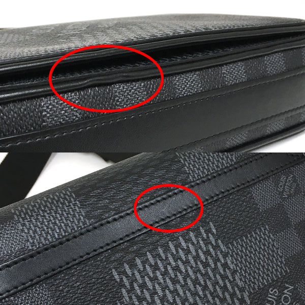 Louis Vuitton Damier Graphite 3D Studio Messenger Shoulder Bag
