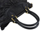 Louis Vuitton NeoCabby MM Noir Monogram Denim