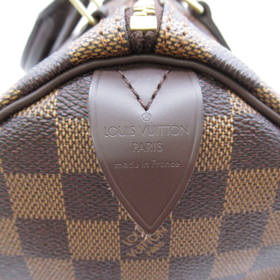 Louis Vuitton Speedy 30 Handbag Canvas Damier