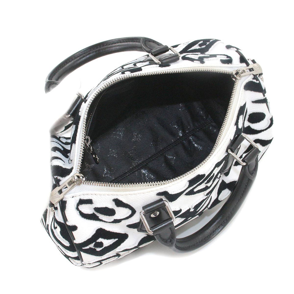 Louis Vuitton Fischer Collaboration Speedy Bandouliere 25 2 Way Hand Shoulder Bag