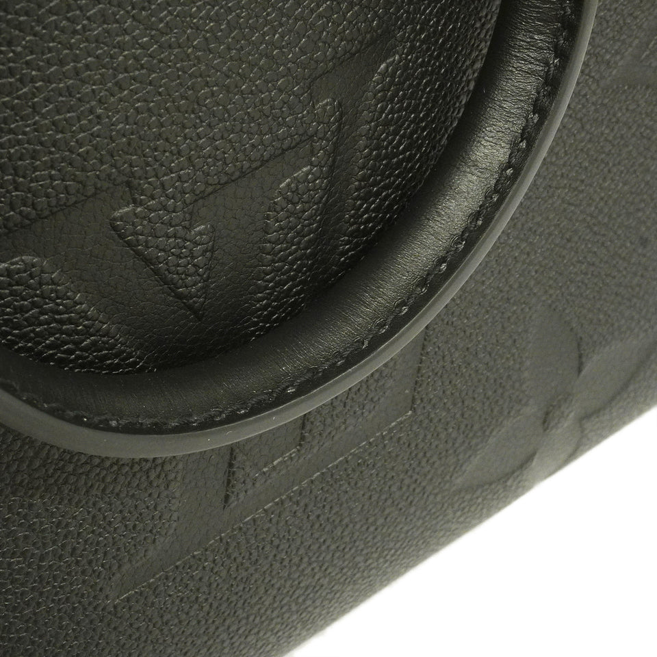 Louis Vuitton Monogram Implant On The Go PM Noir Black