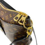 Louis Vuitton Odeon NM MM Brown Black Shoulder Bag