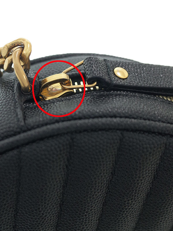Saint Laurent- Chain Shoulder Bag Black
