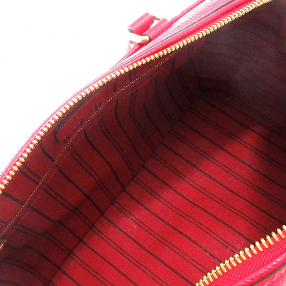 Louis Vuitton Speedy Bandouliere 25 NM Handbag Cerise Smooth Leather