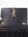 Saint Laurent- Paris Viki Chain Shoulder Bag Black