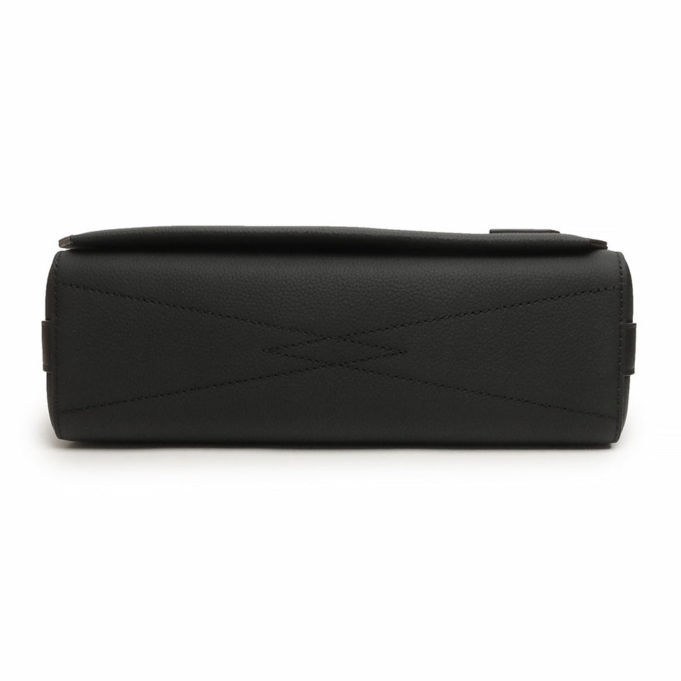 Louis Vuitton Aerogram Takeoff Messenger Shoulder Bag Diagonal Black