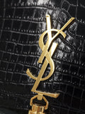 Saint Laurent- Classic Kate Satchel Chain Shoulder Bag Black