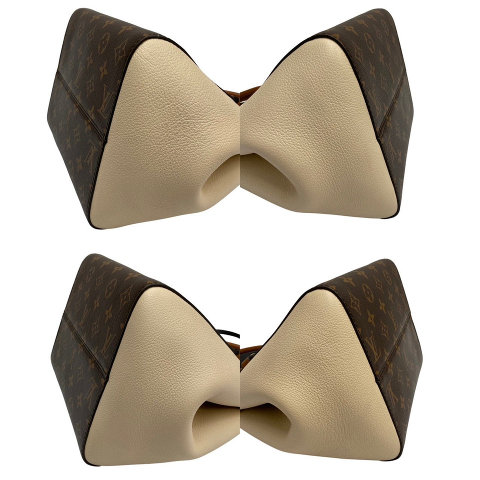 Louis Vuitton Fold Tote PM Monogram Leather Shoulder Bag