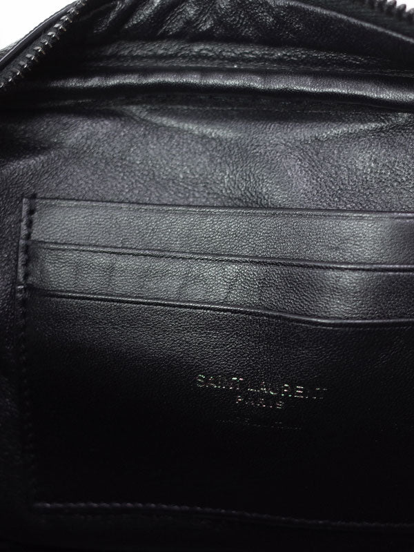 Saint Laurent- Paris Lou Mini Bag Chain Shoulder Bag Black
