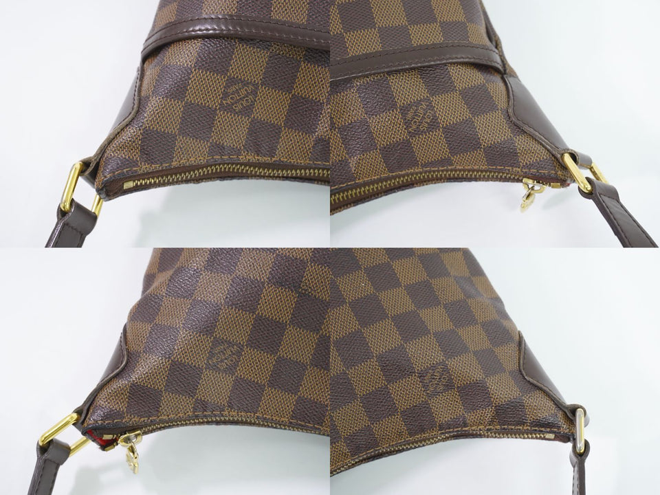 Louis Vuitton Bloomsbury PM Damier Ebene Shoulder Bag Brown