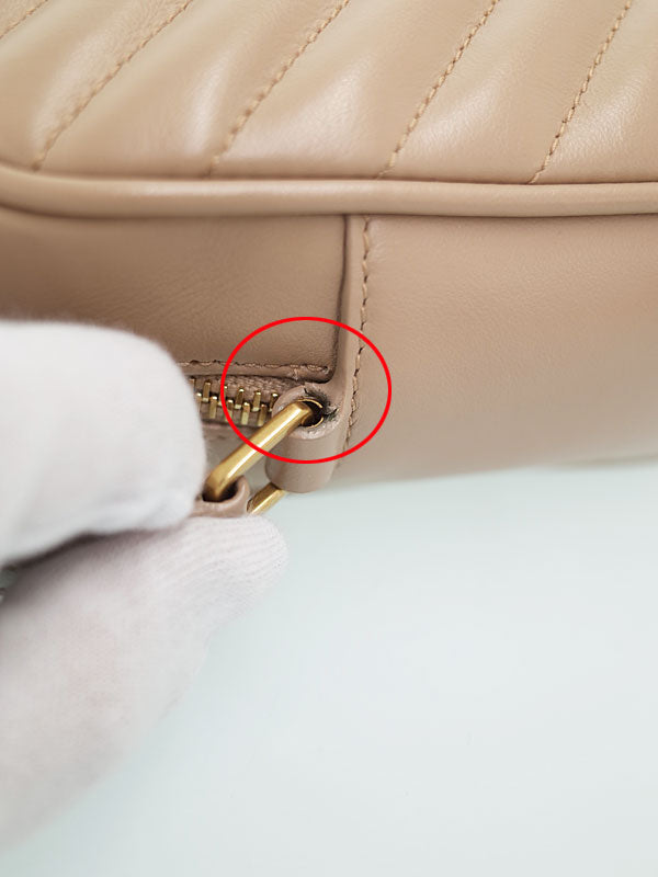 Saint Laurent- Camera Bag Shoulder Bag Beige