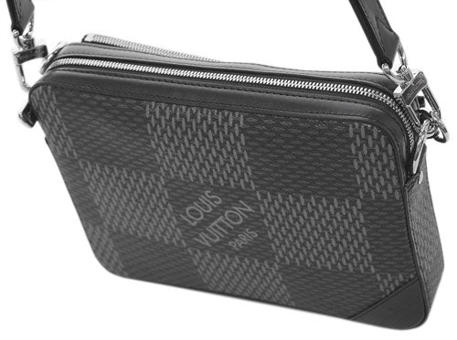 Louis Vuitton Damier Graphite 3D Messenger Shoulder Crossbody Bag