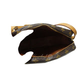 Louis Vuitton Monogram Genefille 27 Shoulder Bag Brown