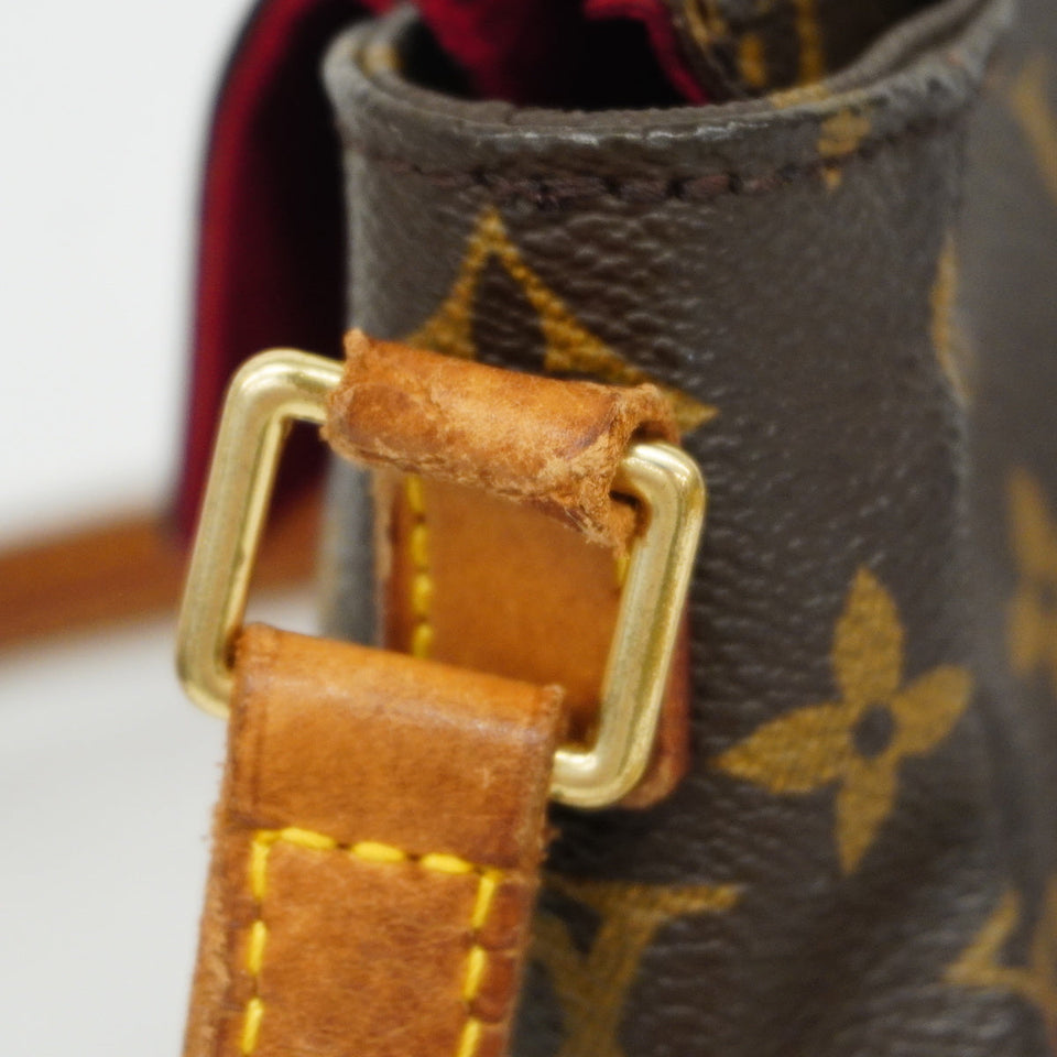 Louis Vuitton Monogram Viva Cite PM Shoulder Bag Brown