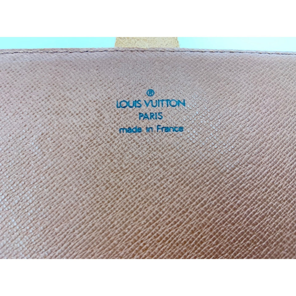 Louis Vuitton Monogram Cartesier Shoulder Bag Brown