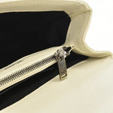 Saint Laurent- Paris Satchel 2way Chain Shoulder Bag White