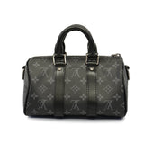 Louis Vuitton 2way Bag Monogram Eclipse Keepall Bandouliere 25