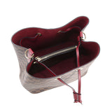 Louis Vuitton Damier Neonoe Shoulder Bag Cherry Berry Ebene