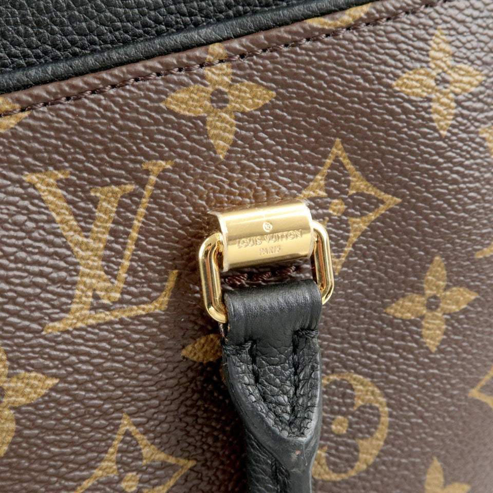 Louis Vuitton Monogram Pallas Handbag Shoulder Bag Noir