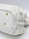 Louis Vuitton Mahina Leather XL Shoulder Bag White