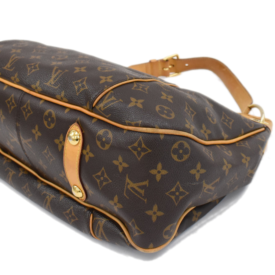 Louis Vuitton Galliera PM Shoulder Bag Monogram Brown