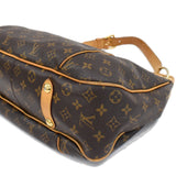 Louis Vuitton Galliera PM Shoulder Bag Monogram Brown