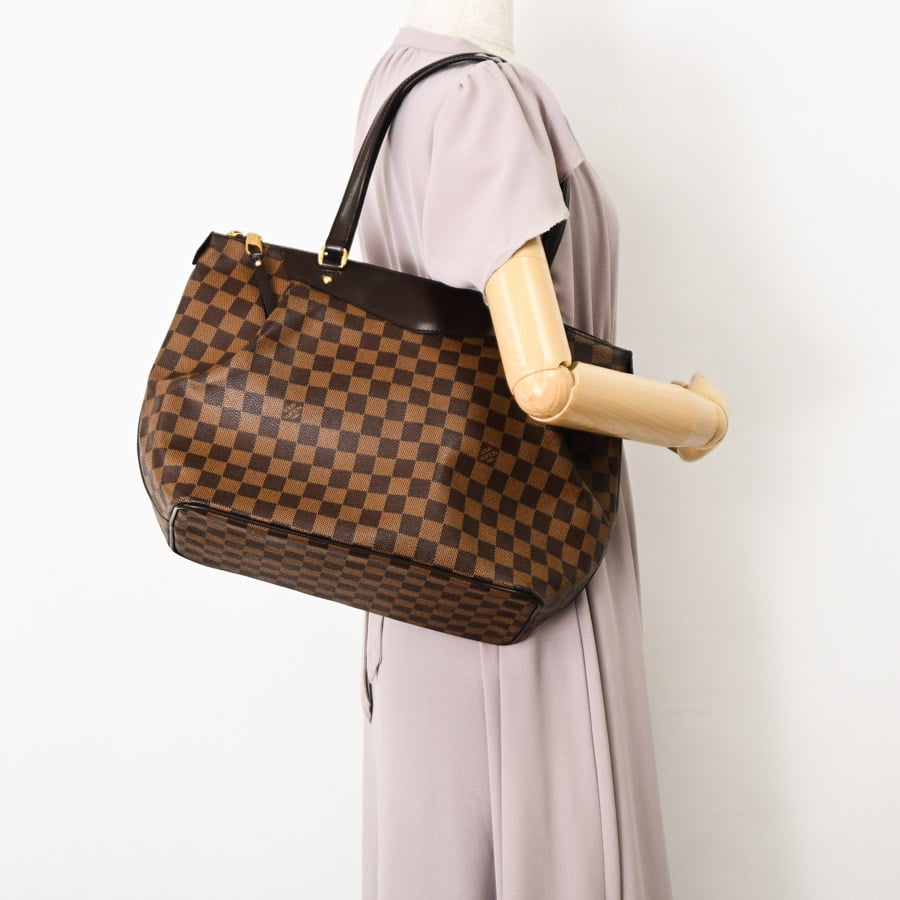 Louis Vuitton Westminster GM Shoulder Bag Damier Brown