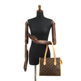Louis Vuitton Monogram Popincourt O Tote Bag Brown Gold Hardware