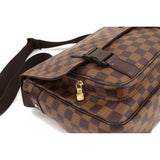 Louis Vuitton Damier Messenger Melville Shoulder Bag Ebene Brown