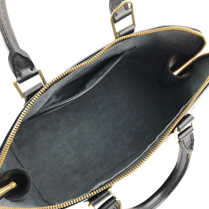 Louis Vuitton Epi Alma Bag Handbag Noir
