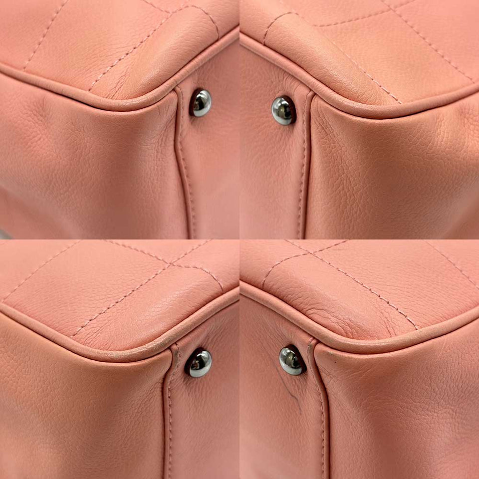 Chanel Caviar Skin Tote Bag Pink