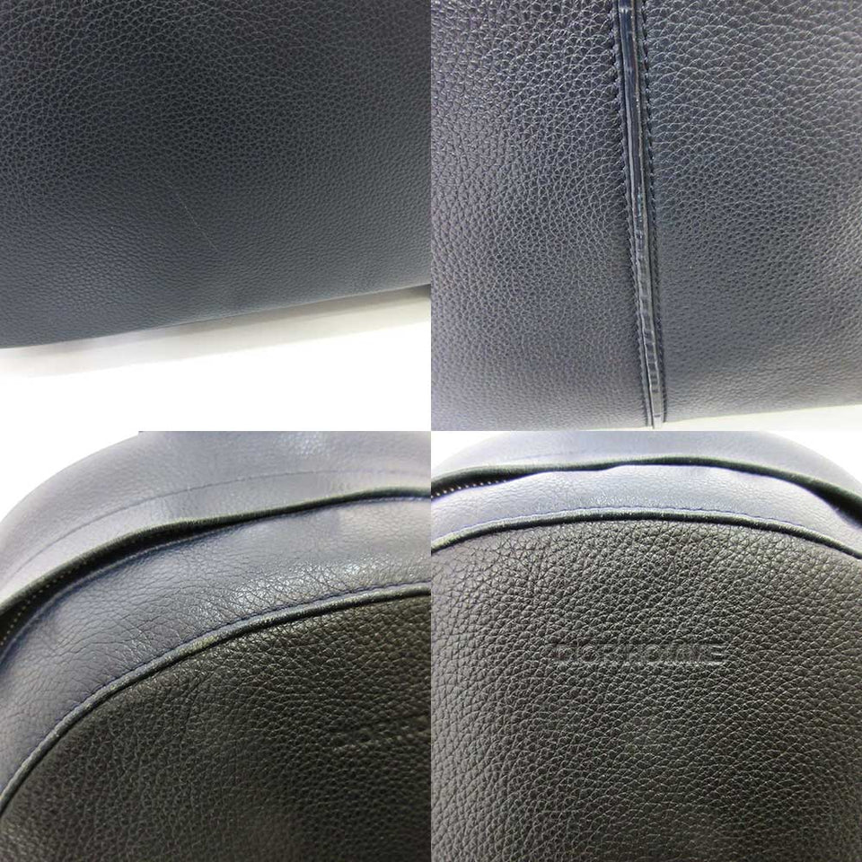 Dior Homme Leather Backpack Dark Navy