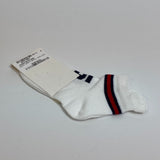 Gucci Knit hat 418599 cotton White x navy Baby GG pattern Women M