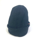 Gucci Knit hat wool black Sherry line mens M