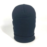 Gucci Knit hat wool black beanie hat knit hat knit cap logo mens