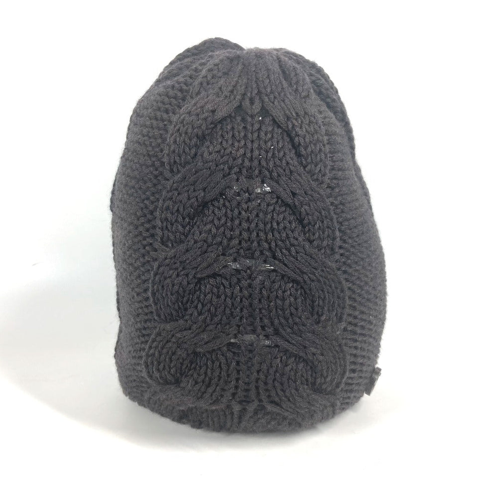 Gucci Knit hat 300052 wool Brown GG Women(Unisex) M