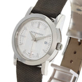 Burberry Watches Quartz BU1386 Stainless Steel Silver Round face Silver dial