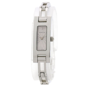 Gucci Watches Quartz Stainless Steel , Stainless Steel Silver 3900L Silver dial Women