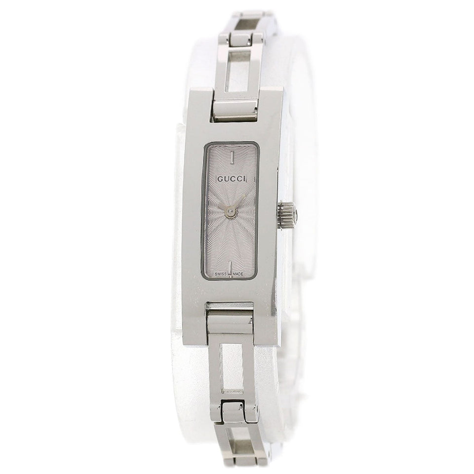 Gucci Watches Quartz Stainless Steel , Stainless Steel Silver 3900L Silver dial Women